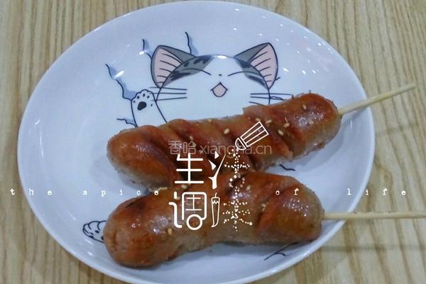 （简单版）煎热狗的做法图解5