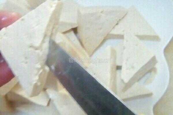 豆腐酿肉的做法图解2