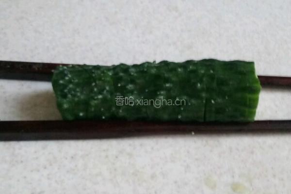 蓑衣黄瓜的做法图解4