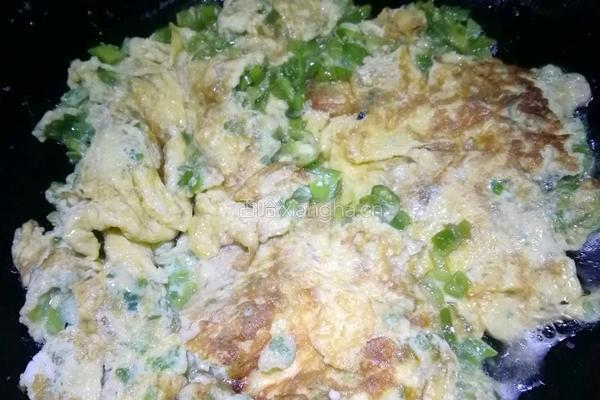 青椒蛋饼的做法图解6