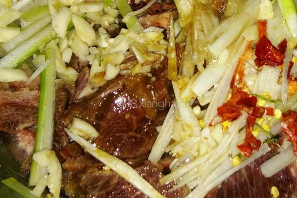 凉拌牛肉的做法图解6