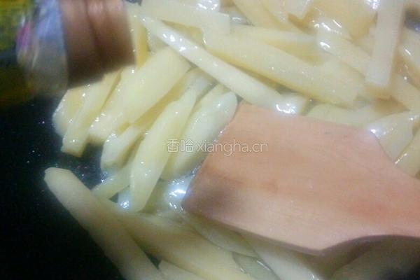 红烧土豆条的做法图解5
