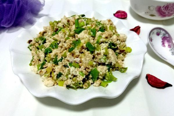 小葱拌豆腐的做法图解8
