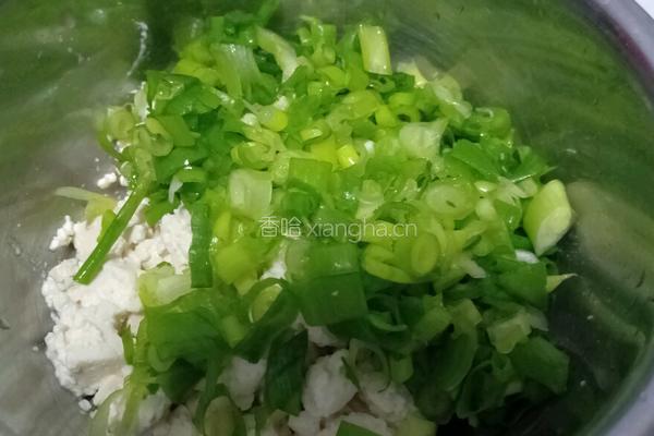 小葱拌豆腐的做法图解4