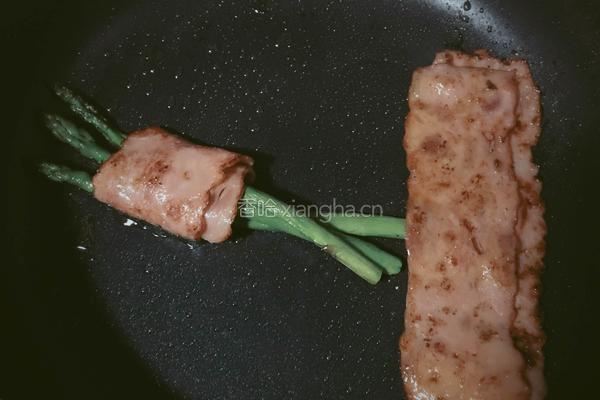 培根卷芦笋的做法图解7