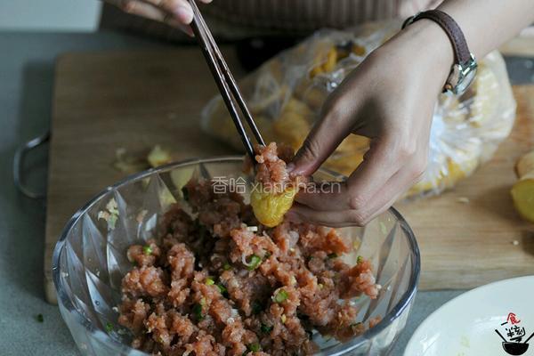 油豆腐酿肉‖一食半刻的做法图解5