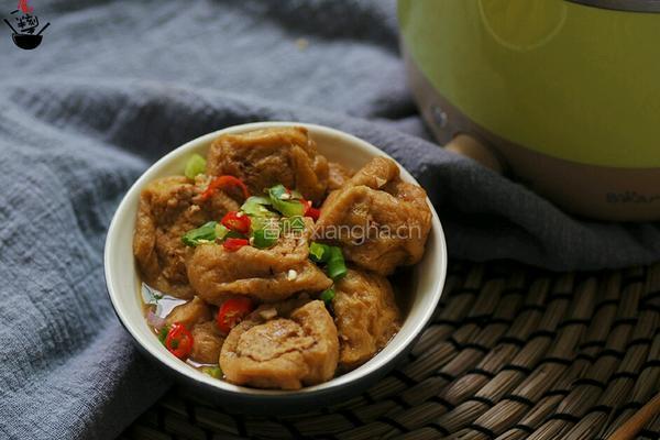油豆腐酿肉‖一食半刻的做法图解8