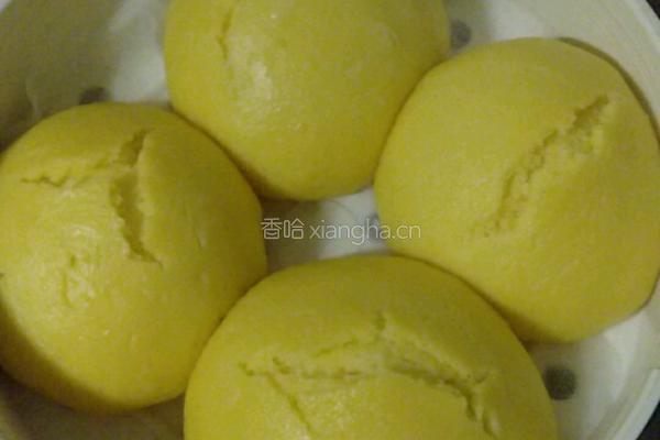 玉米馒头的做法图解8