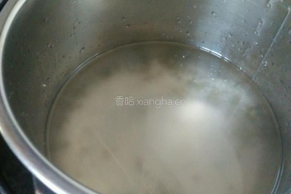 绿豆粥的做法图解3