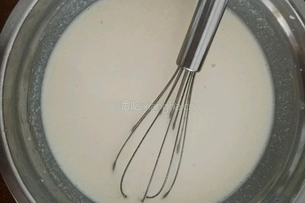 豆沙糯米滋的做法图解4