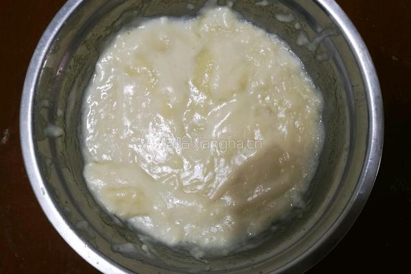 豆沙糯米滋的做法图解5