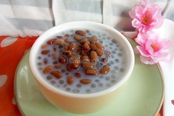 红豆西米露