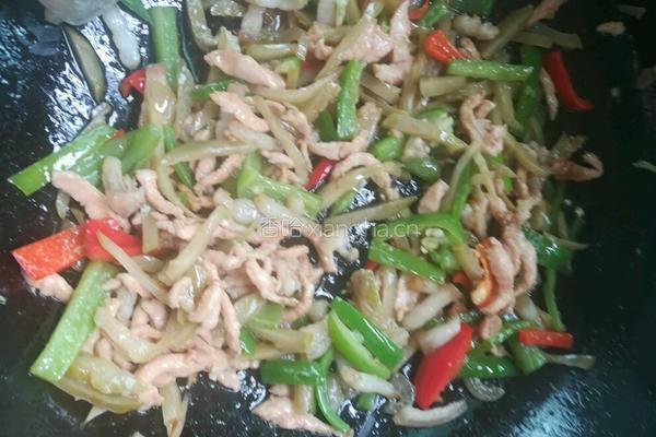 榨菜肉丝的做法图解12