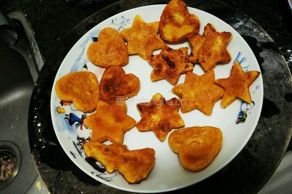 奇怪多样红薯饼的做法图解8