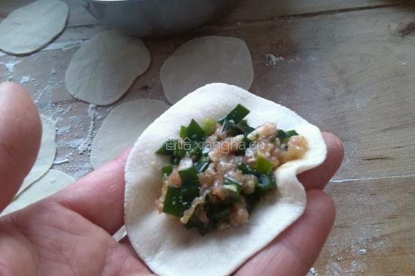 韭菜猪肉馅水饺的做法图解12