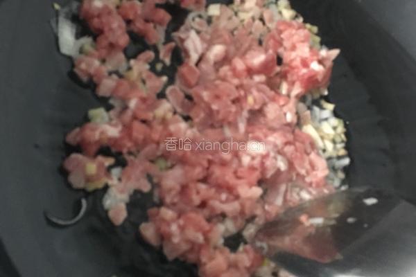 肉末茄子的做法图解3