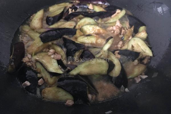 肉末茄子的做法图解5