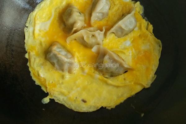无水抱蛋煎饺的做法图解3