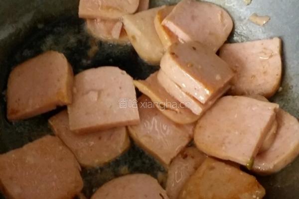 青椒午餐肉的做法图解4