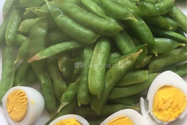 豌豆水煮鸭蛋的做法图解4