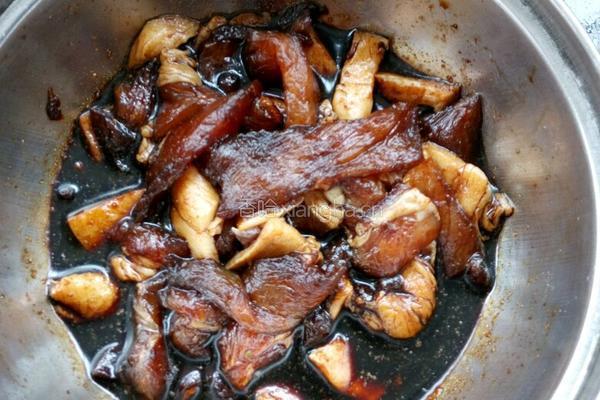 豆角土豆五花肉焖面的做法图解2