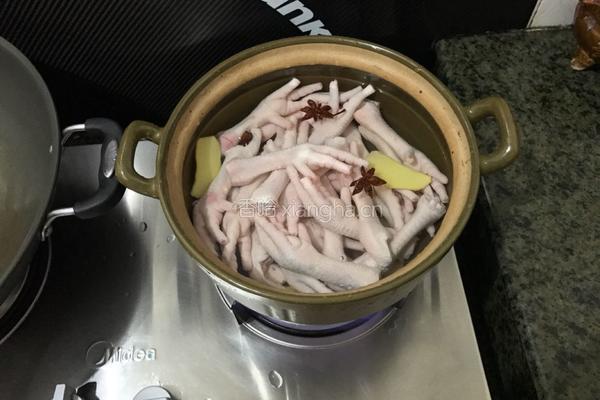 陈醋鸡脚的做法图解4