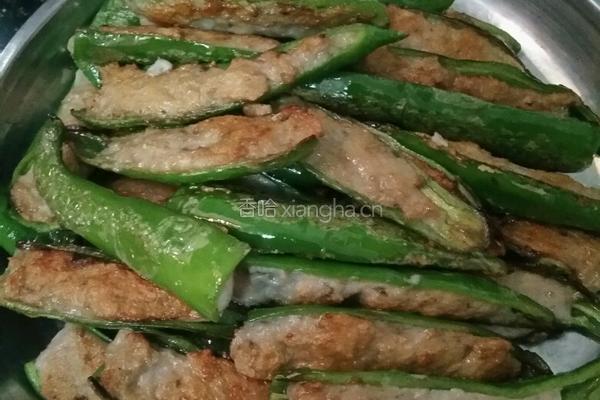酿辣椒（让辣椒）的做法图解3