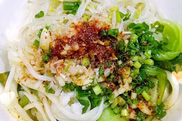 陕西油泼面的做法图解15