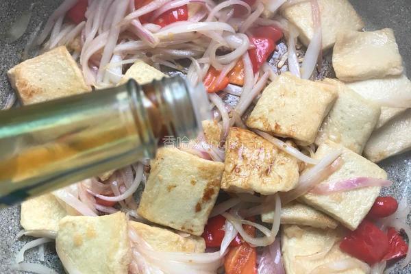 洋葱炒千叶豆腐的做法图解11