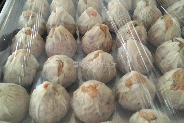 糯米烧麦的做法图解13