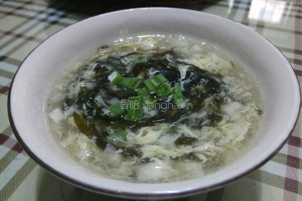 老屋私房菜紫菜蛋花汤的做法图解6