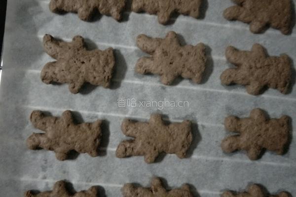 可可小熊饼干的做法图解13