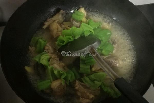 香菇青椒炒鸡块的做法图解12