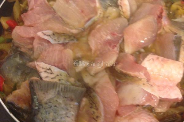 酸菜鱼的做法图解6