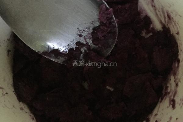 芝士紫薯的做法图解3