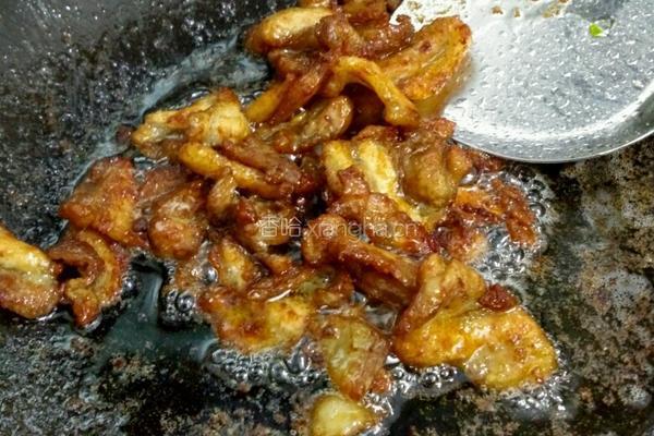 豌豆炒肉的做法图解5
