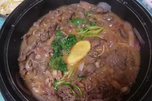 烤牛肉火锅的做法图解6