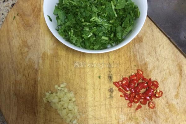 西洋菜煎饼的做法图解1