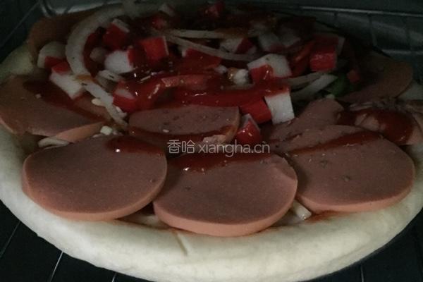 双拼披萨的做法图解5