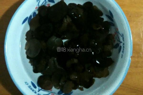 莲藕木耳炒肉片的做法图解4