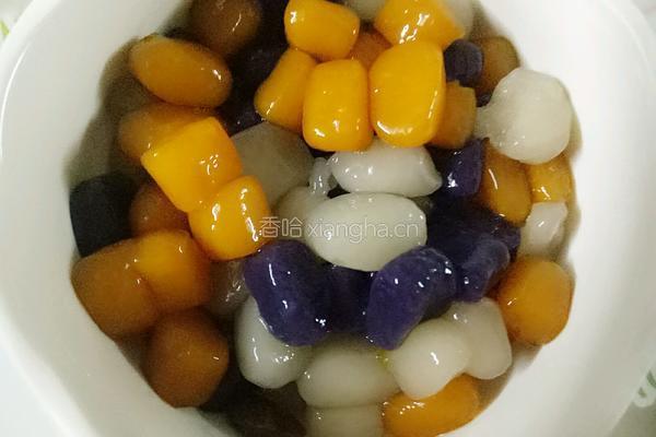 自制Q弹芋圆的做法图解11
