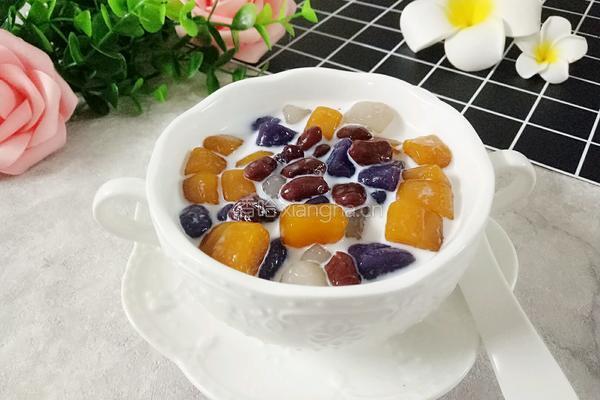 自制Q弹芋圆的做法图解14
