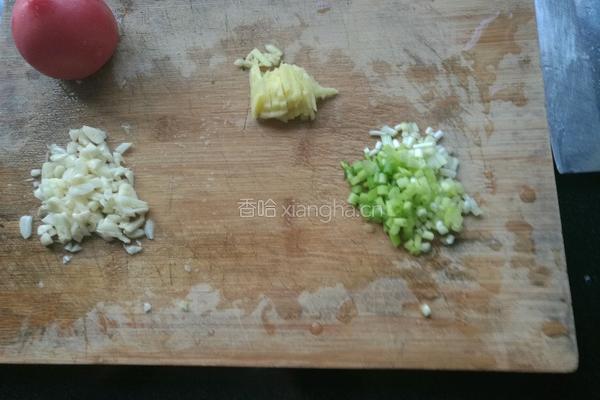 腊肠豆瓣的做法图解4