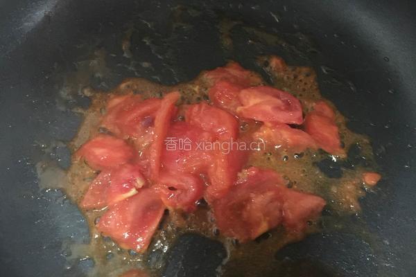 西红柿千张汤的做法图解2