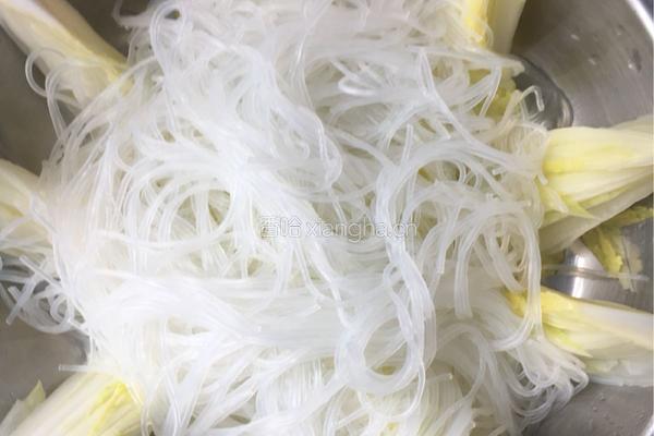 蒜蓉粉丝娃娃菜的做法图解6