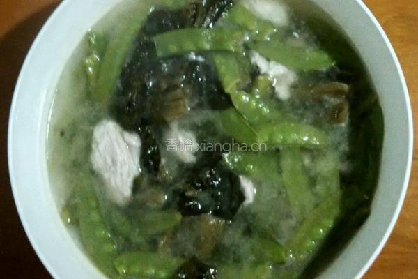 豌豆角肉片汤的做法图解11