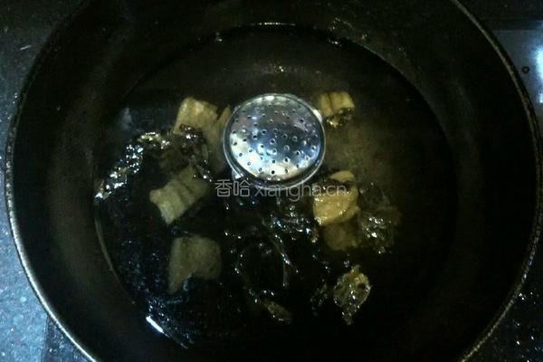 豌豆角肉片汤的做法图解6