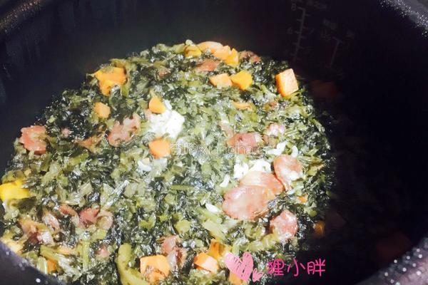 雪菜香肠焖饭的做法图解11