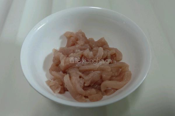 黄花菜小葱炒肉的做法图解3