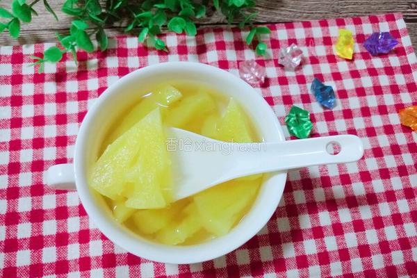 糖水菠萝的做法图解2